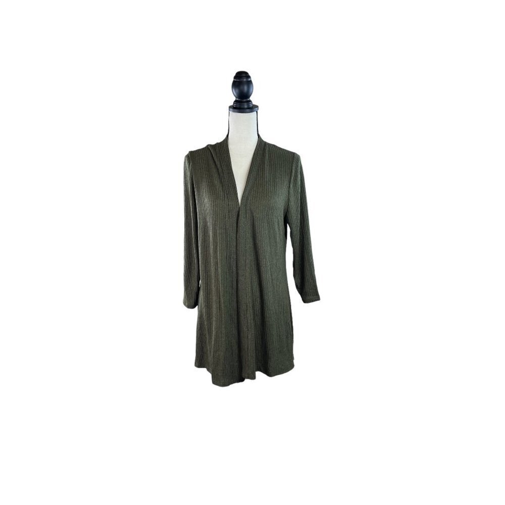 Lane Bryant Open Front Ribbed Cardigan NWT size 12
